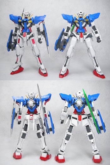 ノーマルエクシアとリペアII ノーマルエクシアとリペアII