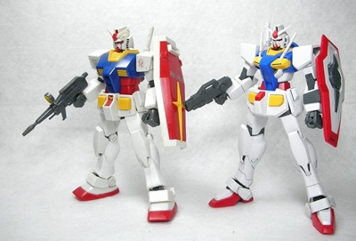 RX-78-2　と　GN-000