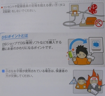 説明書の挿絵